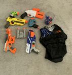 Nerf vapen & tillbehör