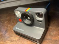 Polaroid kamera med blixt