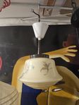 Retro funkis taklampa glas