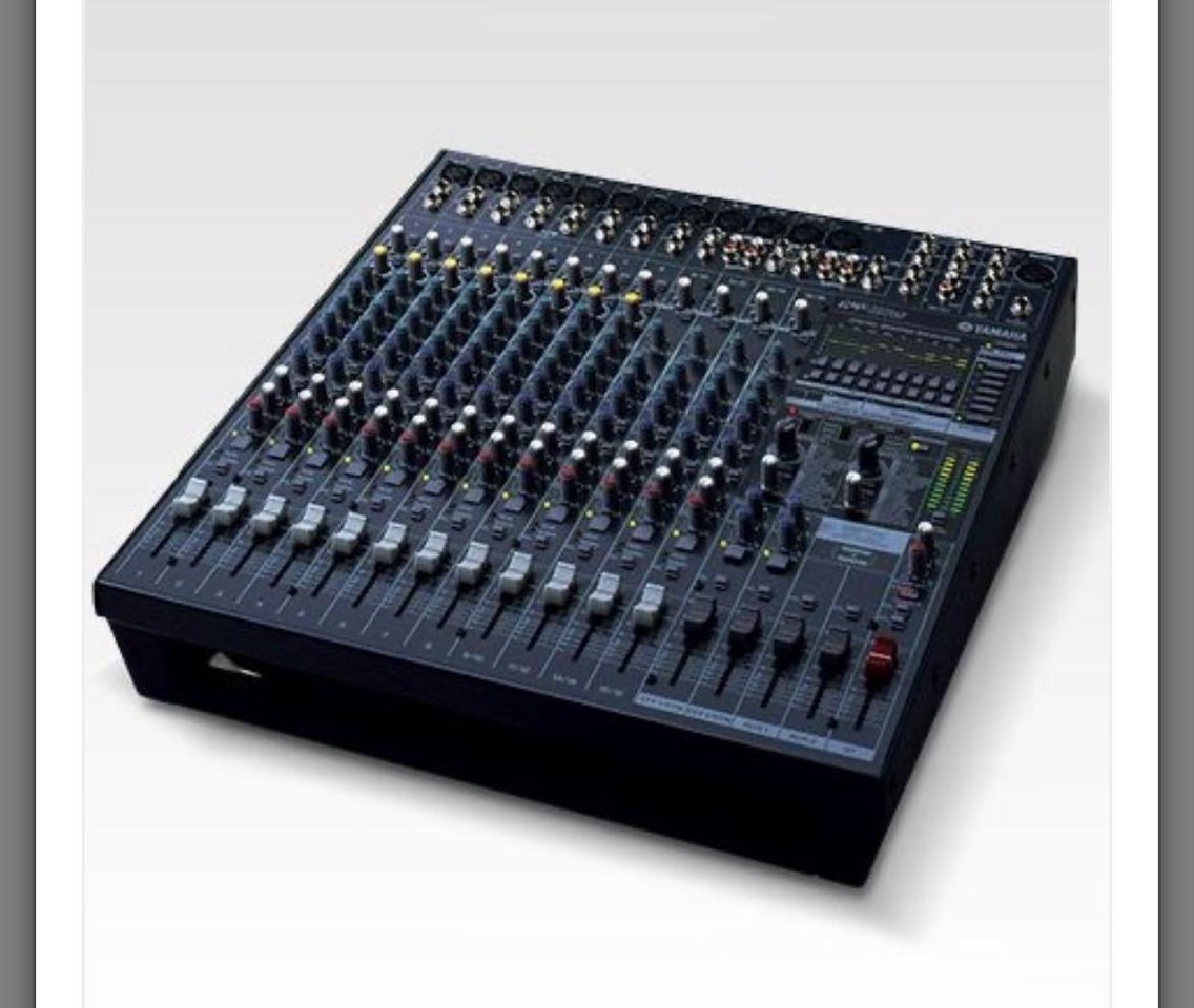Yamaha EMX5016CF power mixer