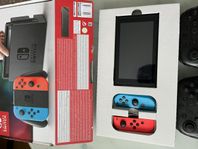 Nintendo Switch komplett med Super Mario Odyssey