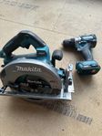 Makita xgt 40V borrmaskin och cirkelsåg