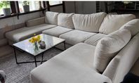 Divansoffa beige