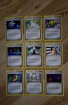 36st Pokemonkort, Bl.a Ex-Series 2004-2009, Near Mint.