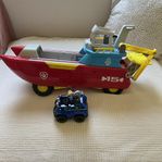 Paw Patrol båt + bil 