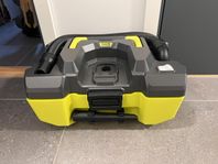 Ryobi One+ trådlös grovdammsugare