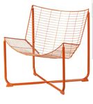 orange fåtölj 