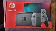 Switch paket + 3 spel bl.a Animal Crossing 