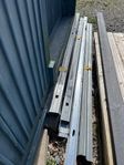 Metallreglar olika längder 