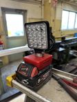 LED lampa för Milwaukee m18 batteri