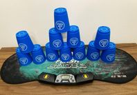 Cup stacking set