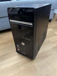 Tyst liten mini tower HP PC - i7-6700 - 8GB DDR4 - 256GB SSD