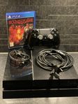 PS4 500GB med 1 spel samt 1 kontroll