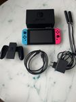 Nintendo Switch komplett med alla tillbehör
