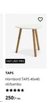   Satsbord 