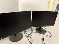 Lenovo T24i-10. 2 st datorskärmar