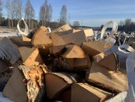 björkved ved kamin eller panna