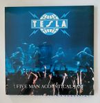 TESLA "Five Man Acoustical Jam" CD - box från Japan /bilder