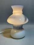 Bordslampa, svamp, glas, Rosdala Glasbruk Sweden