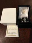 Ring Ford Mustang 21mm sterling silver black onyx