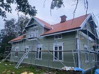 Målare.Fasadmålning boka redan i dag