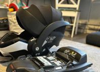 bilbarnstol bakåtvänt BeSafe iZi Go + Basstation 