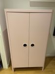 IKEA klädskåp rosa, Busunge 80x139x52