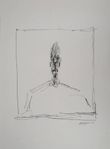 ALBERTO GIACOMETTI (1901-1966). Signerad i trycket 