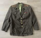 Sovjetunionen arme officer Militäruniform. USSR. stridsvagn