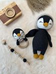 Pingvin – Amigurumi set
