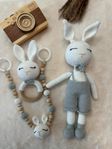 Kanin Grå – Amigurumi set