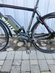 White elcykel 28tum med L-ram