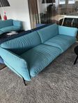 Swedese Continental 3-sits soffa turkos