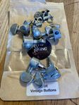 GROVER "MILK BOTTLE" TUNERS NICKEL AGED