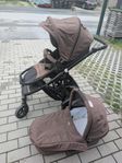 Britax smile barnvagn, liggdel och sittdel