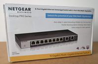 Switch Netgear GS110MX 10-Portar 8x1GB 2x10GB