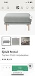 Sjövik fotpall 