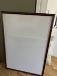 Stor ram med glas ca 117*81cm