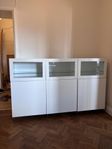 IKEA bestå sideboard / vitrinskåp 180x42x112 cm