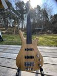 Warwick Corvette Pro Line 1992 fretless 5 strängad