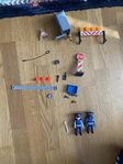 playmobil hund och gubbar 