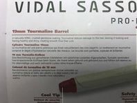Nästan oanvänd Vidal Sassoon Pro-Elite Locktång