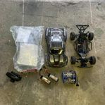Traxxas Slash 4x4 Platinum - 100 km/h + ny kaross