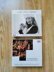 Två CD-samlingar, båda för 90:- mm