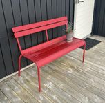Fermob utebänk/soffa, chili