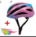 NY CYKEL HJÄLM+SOLGLASÖGON 
