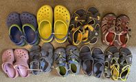 Sandaler 26, 27, 29, 30, 31, 35 Keen, Timberland, Crocs