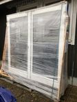 Dubbeldörr - Altandörr 210x210 cm "HELT NY I FÖRPACKNING"