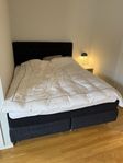 160 kontinentalsäng