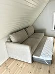 Bäddsoffa från Mio bra kvalitet i ljus Beige.